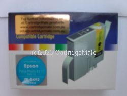 *Epson T049290 (T0492) Cyan New Compatible Inkjet Cartridge