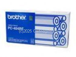 Brother PC-404RF 4 rolls of ink ribbon - Original Product