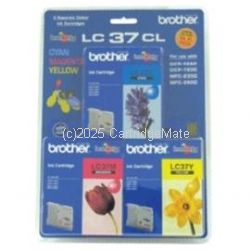 Brother LC-37CL3PK Triple Pack 