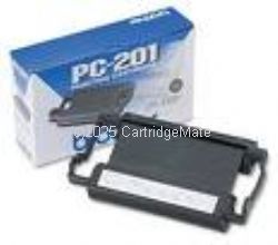 Brother PC-201 Cartridge + 1 Ribbon -Original Product