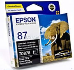 Epson T087890 Hi-Gloss2 Matte Black 