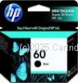 Hewlett Packard CC640WA (60) Black Low Yield Inkjet 
