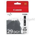 Canon PGI-29 Dark Grey Inkjet Cartridge - Original Product    