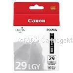 Canon PGI-29 Light Grey Inkjet Cartridge - Original Product    