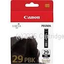 Canon PGI-29 Photo Black Inkjet Cartridge - Original Product    