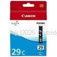 Canon PGI-29 Cyan Inkjet Cartridge - Original Product 