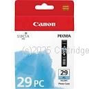 Canon PGI-29 Photo Cyan Inkjet Cartridge - Original Product 
