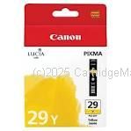Canon PGI-29 Yellow Inkjet Cartridge - Original Product  