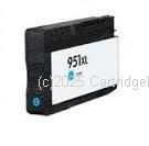 *Hewlett Packard CN046A (951) XL Cyan  High Yield Compatible Inkjet - 22ml   