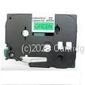 *Brother TZe-751 Laminated Black on Green Tape  24mm x 8m - New Compatible  