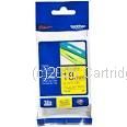 Brother TZe-641 Laminated Black on Yellow Tape - 18mm x 8M