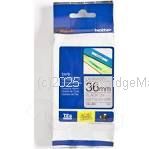 Brother TZe-M961 Black on Silver (mat) Tape - 36mm x 8M