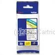 Brother TZe-251 Laminated Black on White Tape - 24mm x 8M 