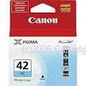 Canon CLI-42PC Photo Cyan Inkjet Cartridge  - Average Yield 60 Pages - Original 