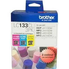 Brother LC-133CL3PK  color 3 Pack CMY - Original