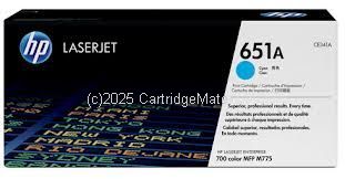 Hewlett Packard CE341A (651A) Cyan 