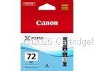 Canon PGI-72PC Photo Cyan Inkjet Cartridge  - Average Yield 73 Pages - Original  