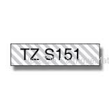 *Brother TZe-S151 Laminated Black printing on Strong Clear Tape - 24mm x 8m  
