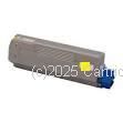 CartridgeMate Oki 44315309 (C610) Yellow New Compatible Toner Cartridge- Average 6K 