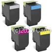 CartridgeMate Lexmark C540HVP Value Pack (4) High Yield Premium Compatible 