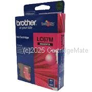 Brother LC-67M Magenta 