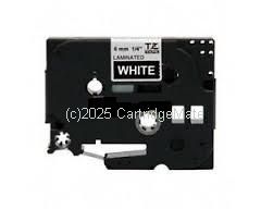 *Brother TZe-315 Laminated White on Black Tape - 6mm x 8m - New Compatible  