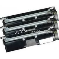 Konica Minolta A0V-30UK Black Triple Pack (3 x 2,500 pages) Black 