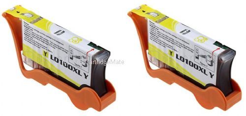 *Lexmark 14N1071A Yellow (100XL) TWIN High Yield New Compatible Inkjet 