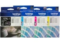 Brother LC-137XL/LC135XL BCMY (4) High Yield  - Original