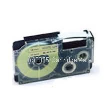 *Casio XR9YW Black Text on 9mm wide Yellow New Compatible Label Tape x 8 Metres    