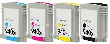 *Hewlett Packard 940XL (4) ULTRA High Yield Value Pack