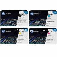 Hewlett Packard CE264X (646X) Value Pack (4) - Original