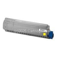 CartridgeMate Oki 44059237 Yellow New Compatible Toner Cartridge - 10,000  