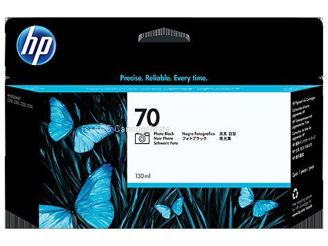 Hewlett Packard C9449A No 70 Original Black Inkjet Cartridge - 130ml 
