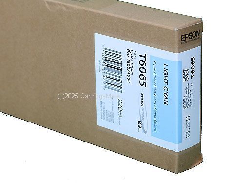 Epson T606500 Light Cyan UltraChrome Ink -220ml 
