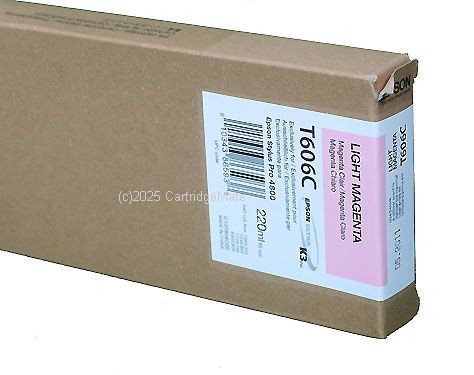 Epson T606B00 Magenta UltraChrome Ink -220ml 