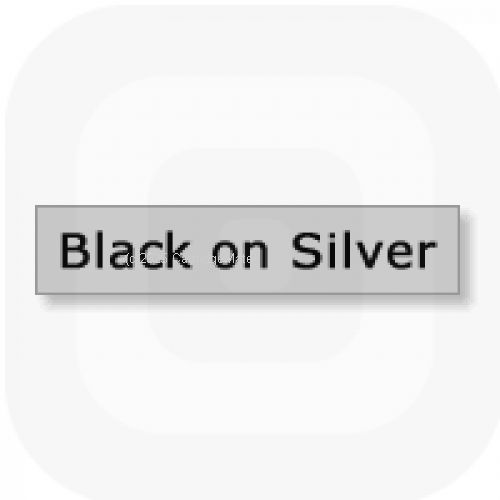 *Dymo SD45022 Black Text on 12mm wide Silver Laminated Tape New Compatibe - 7 Metre  