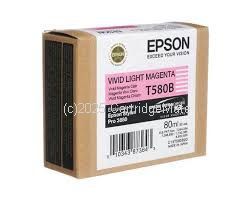 Epson T580B00 Vivid Light Magenta UltraChrome - Original 