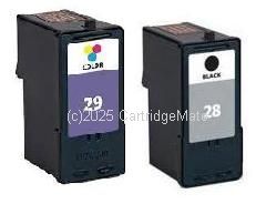 *Lexmark 18C1428A (No 28) +18C1429A (No 29) Twin Pack Compatible Inkjet Cartridge 