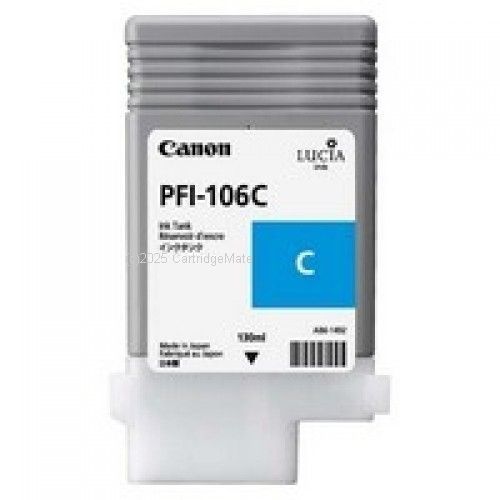 Canon PFI-106C Cyan Ink Tank- 130ml - Original Product