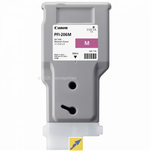 Canon PFI-206M Magenta Ink Tank - 300ml- Original Product     