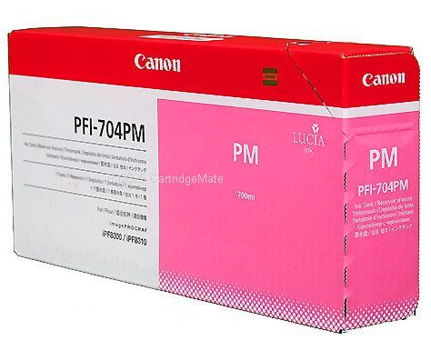 Canon PFI-706PM Lucia Photo Magenta Pigment Ink Tank -700ml  - Original Product   
