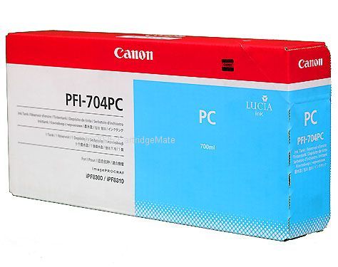 Canon PFI-706PC Lucia Photo Cyan Pigment Ink Tank -700ml  - Original Product   
