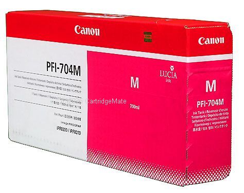Canon PFI-706M Lucia Magenta Pigment Ink Tank -700ml  - Original Product   
