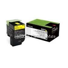 Lexmark 80C80Y0 Yellow - Original  