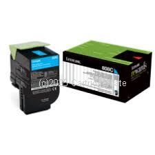 Lexmark 80C8HC0 Cyan High Yield - Original