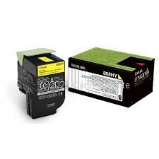 Lexmark 80C8HY0 Yellow High Yield - Original