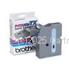 Brother TX-253 Laminated Blue on White Tape - 24mm x 8 metres       