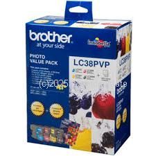 Brother LC-38PVP Photo 4 Pack 