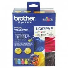 Brother LC-67PVP - Value Pack